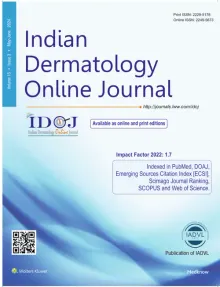 Indian Dermatology Online Journal cover